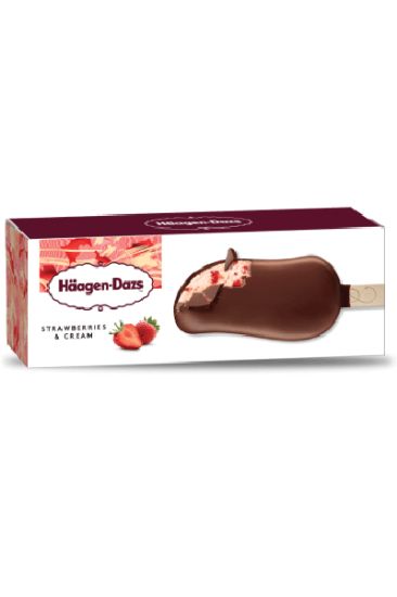 Picture of Haagen Dazs Single Bar Strawberry And Cream 1 Pc
