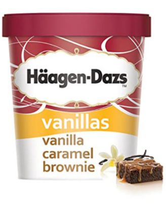 Picture of Haagen Dazs Pints Vanilla Caramel Brownie 415 Grams