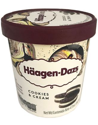 Picture of Haagen Dazs Pints Cookies N Cream 415 Grams