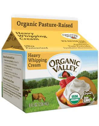 Picture of Organic Valley Heavy Whipping Cream 8 Oz