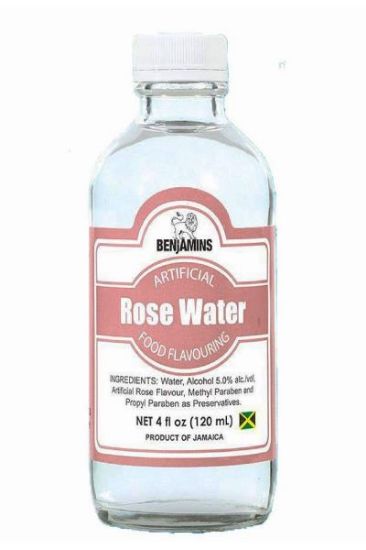 Picture of Benjamins Rose Water 4 Oz