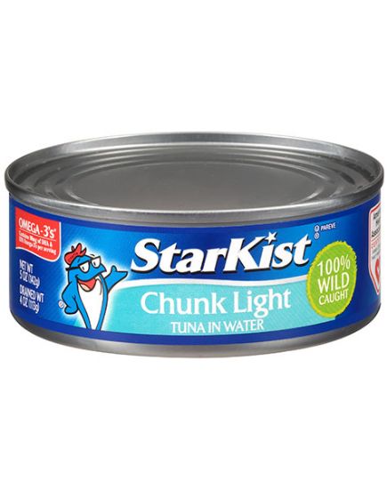 Picture of Starkist Chunk Light Tuna In Vegetable Oil 4 Oz