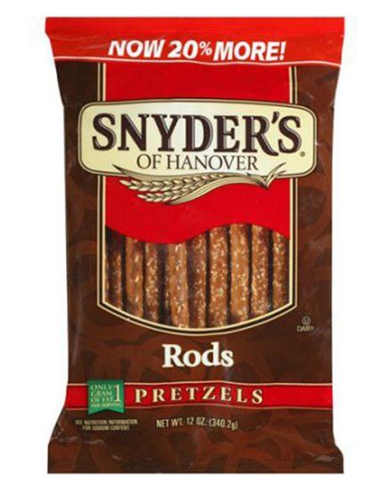 Picture of Snyder/'s Of Hanover Rods Pretzels 12 Oz