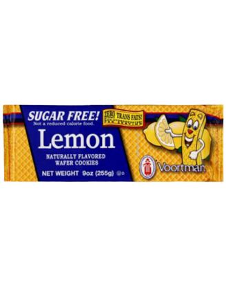 Picture of Voortman Lemon Wafers Sugar Free 255 Grams