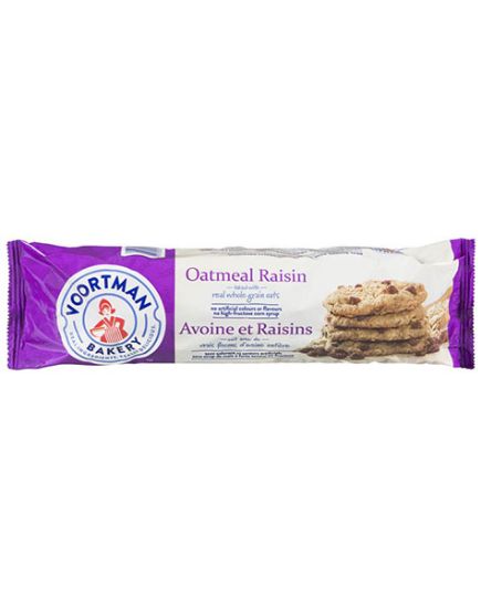 Picture of Voortman Oatmeal Raisin Biscuits 350 Grams
