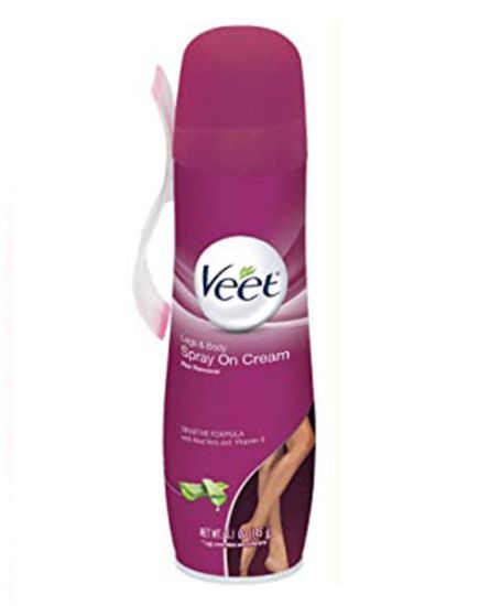 Picture of Veet Spray On Cream With Aloe 5.1 Oz