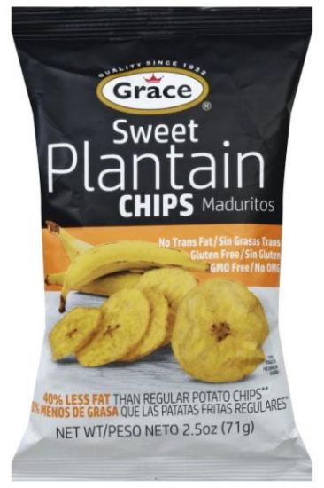 Picture of Grace Sweet Plantain Chips 2.5 Oz