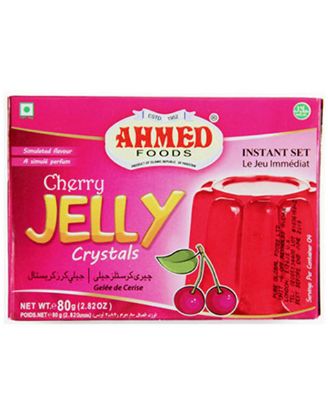 Picture of Ahmed Foods Cherry Jelly Crystals 80 Grams