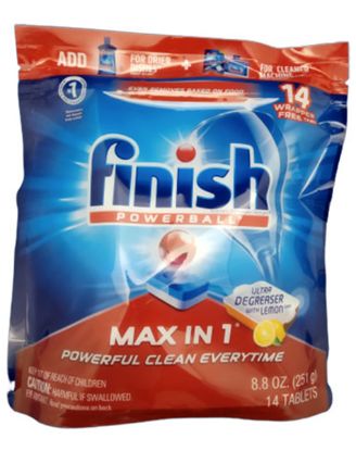 Picture of Finish Max In 1 Gel Lemon Scent 8.80 Oz