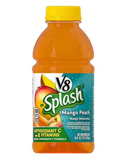 Picture of V8 Splash Mango Peach 12 Oz