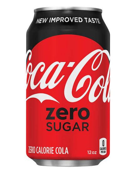 Picture of Coca Cola Zero Sugar Can 12 Oz
