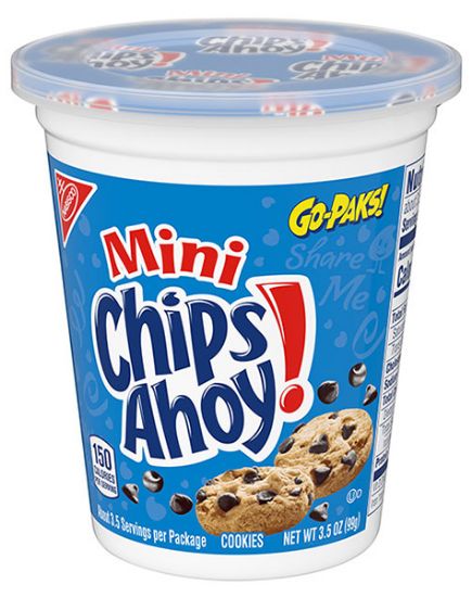 Picture of Nabisco Mini Chips Ahoy Go Packs 3.5 Oz
