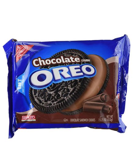 Picture of Nabisco Oreo Chocolate N Creme Cookies 15.25 Oz