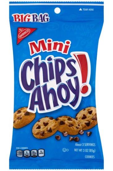Picture of Nabisco Mini Chips Ahoy Bag 8 Oz