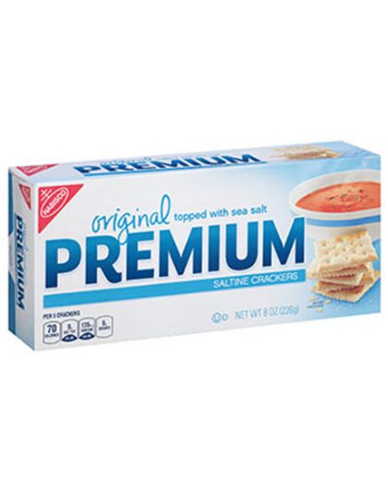 Picture of Nabisco Premium Saltine Crackers 8 Oz