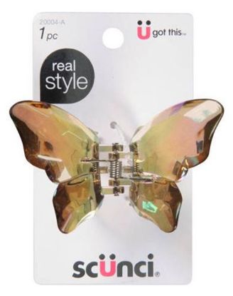 Picture of Scunci Butterfly Jaw Clips 1 Pc
