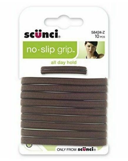 Picture of Scunci Elastic Brown 10 Pc