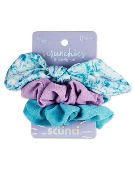 Picture of Scunci Rainbow And Solid Scrunches 3 Pk