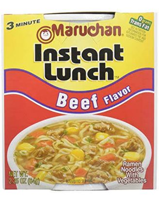 Picture of Maruchan Instant Beef Cup Noodle 2.25 Oz
