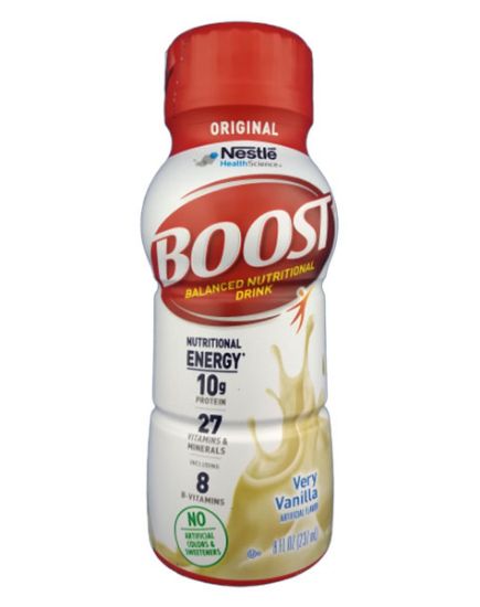 Picture of Boost Regular Vanilla Drink 8 Oz