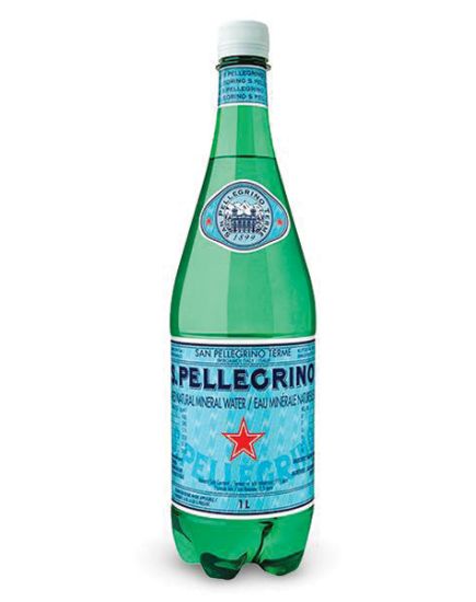 Picture of San Pellegrino Sparkling Glass Bottle 1 Litre