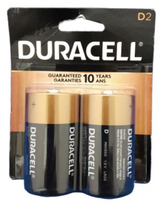 Picture of Duracell Coppertop D2 2 Pc