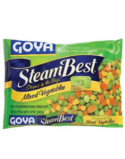 Picture of Goya Steam Best Mixed Vegetable 12 Oz
