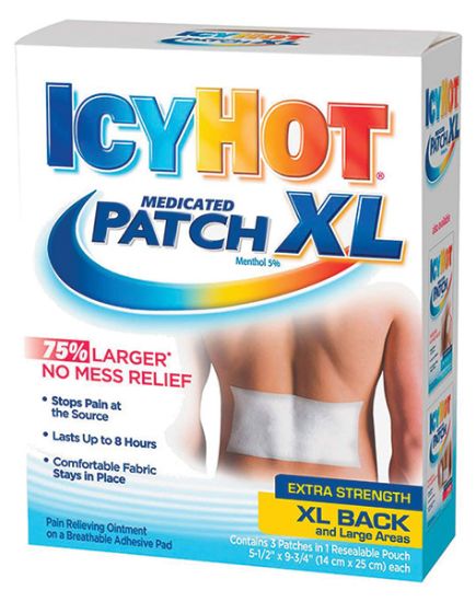 Picture of Icyhot Back Patch 5 Cm