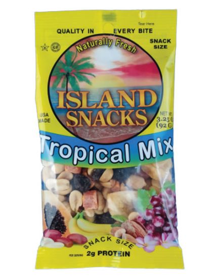 Picture of Island Snacks Tropical Mix 3.50 Oz