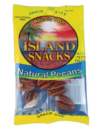 Picture of Island Snacks Natural Pecans 0.75 Oz
