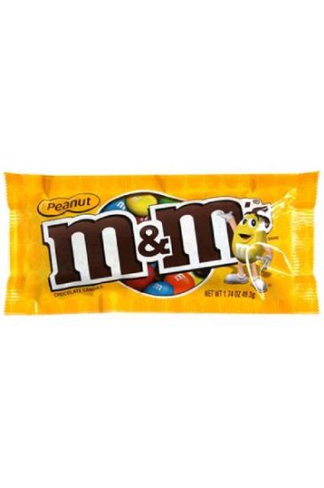 Picture of M&m Chocolate Candies Peanut 1.74 Oz