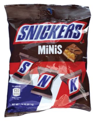 Picture of Snickers Minis Peg 2.83 Oz