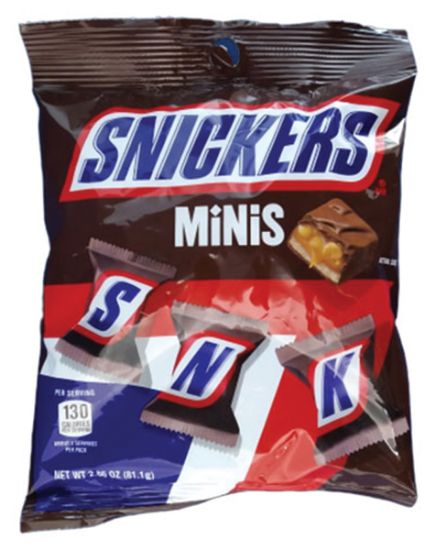 Picture of Snickers Minis Peg 2.83 Oz