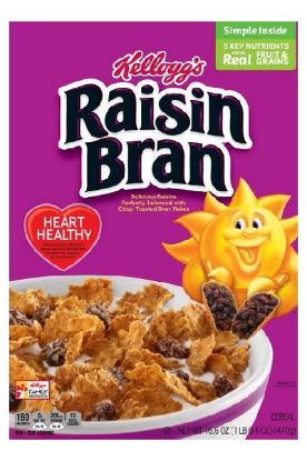 Picture of Kellogg/'s Raisin Bran 16.6 Oz