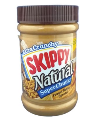 Picture of Skippy Natural Super Chunk Peanut Butter 15 Oz