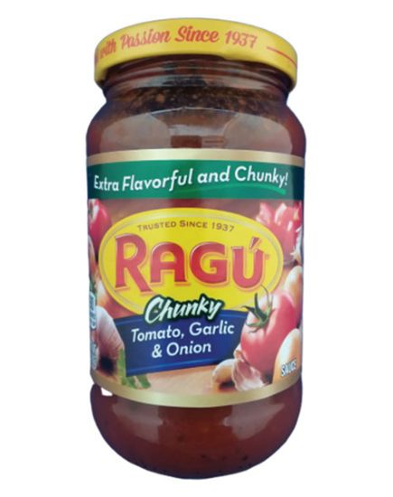 Picture of Ragu Chunky Tomato Garlic And Onion 14 Oz