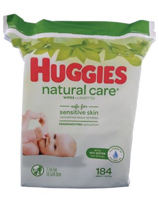 Picture of Huggies Natural Care Wet Wipes 184 W