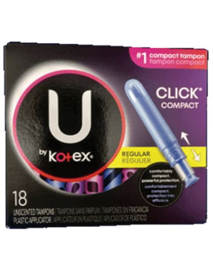 Picture of Kotex Unscented Tampons 18 Pads