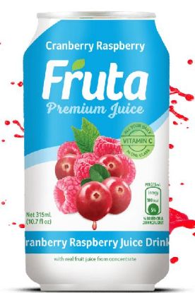 Picture of Fruta Cranberry Raspberry Can 315 Ml