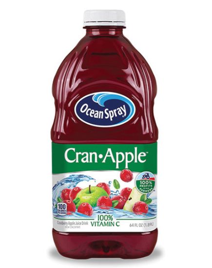 Picture of Ocean Spray Cran Apple Juice 46 Oz