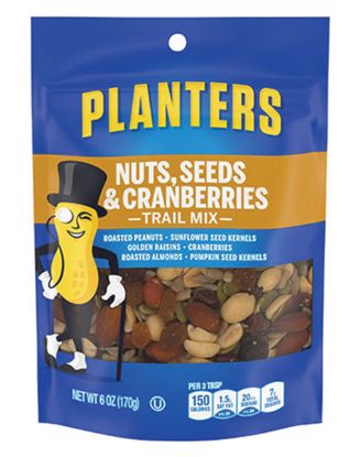 Picture of Planters Trail Mix Nuts Seeds & Cranberries 6 Oz