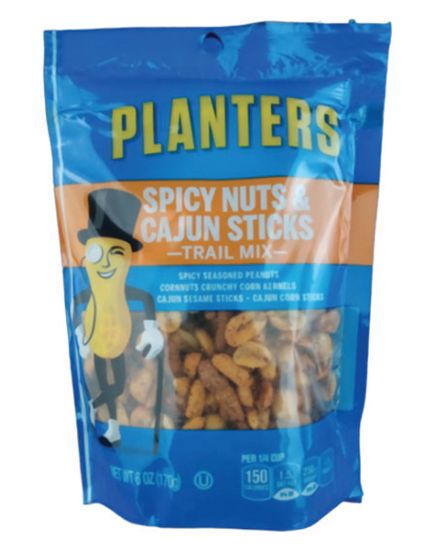 Picture of Planters Spicy Nuts & Cajun Nuts 6 Oz