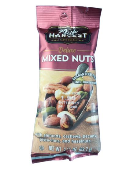 Picture of Nut Harvest Deluxe Mixed Nuts 2.75 Oz