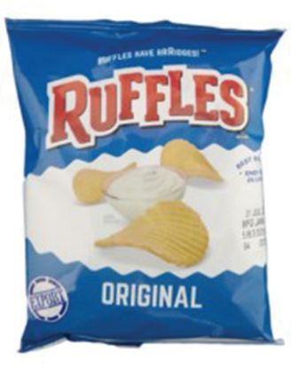 Picture of Ruffles Regular Potato Chips 1 Oz