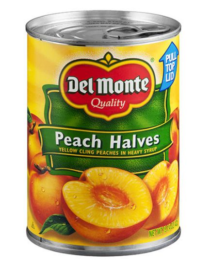 Picture of Del Monte Peach Halves 15.25 Oz