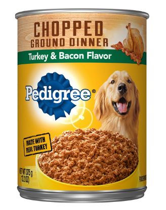 Picture of Pedigree Chopped Turkey And Bacon Flavor 13.2 Oz
