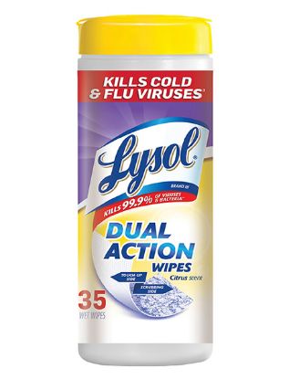 Picture of Lysol Disinfectant Wipes - Citrus 35 Ct
