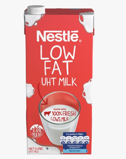 Picture of Nestle Low Fat Uht Milk 1 Litre