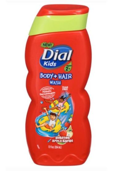 Picture of Dial Kids Body & Hair Wash Bursting Apple Rapids 12 Oz
