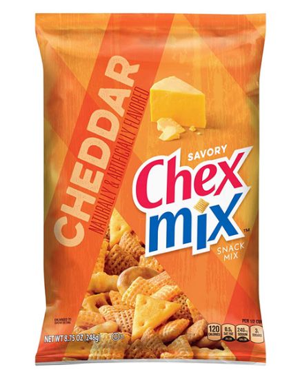 Picture of Chex Mix Cheddar Naturally And Artificially Flavor 8.75 Oz